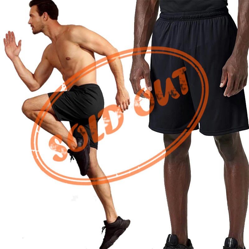 Stock Must Mens Quick Dry Jogging Running Shorts с карманами