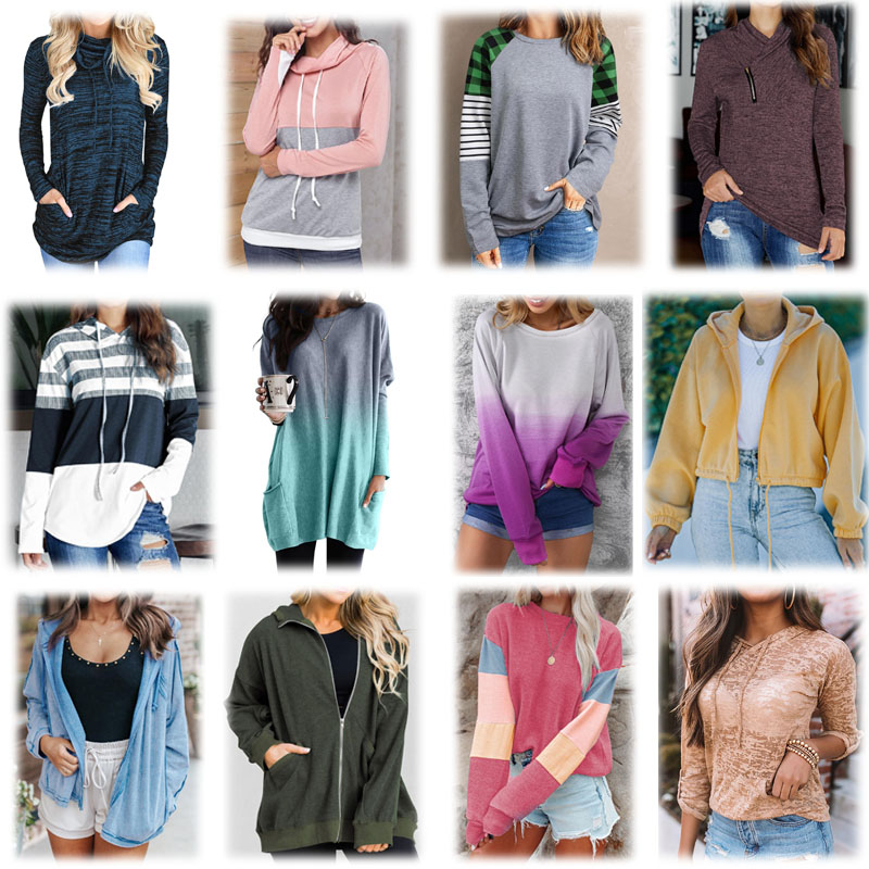 End of Season Amazon Leftover Stock of Ladies and Mens Assorted Sweatshirts