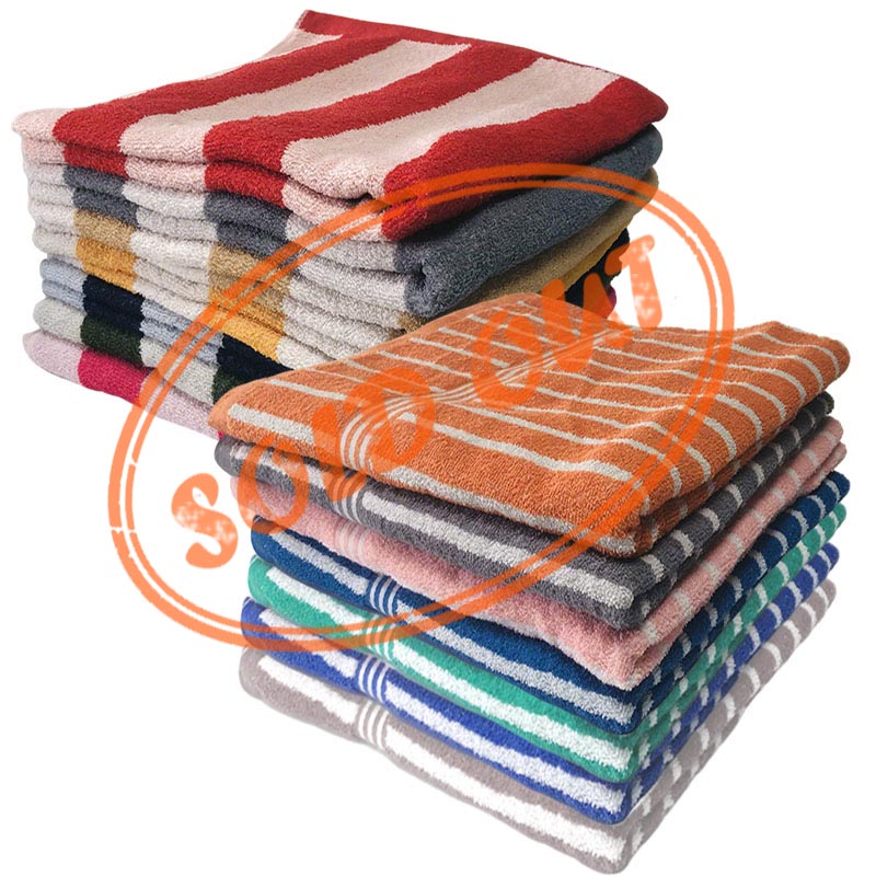 Closeout Stock Bath Towels
