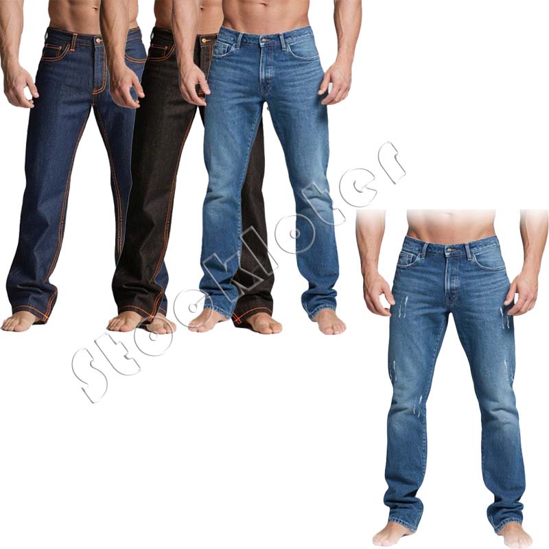 Excess Stock trendy jeans mens